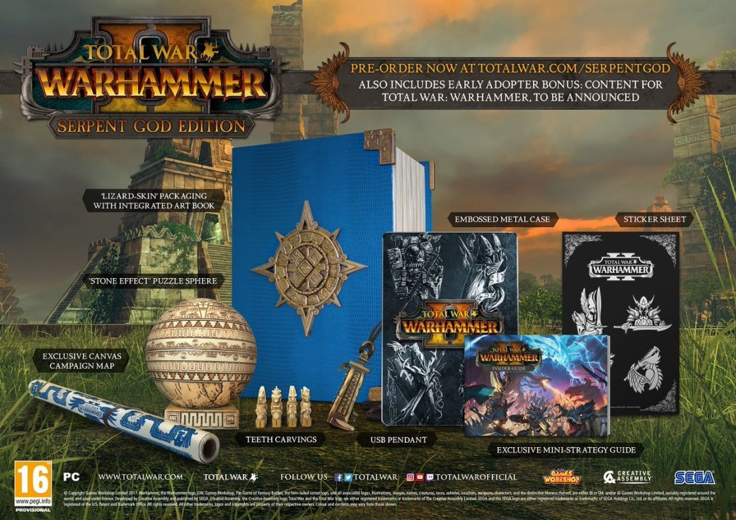 Дата выхода и состав коллекционки Total War: Warhammer II. - Изображение 1 Дата выхода и состав коллекционки Total War: Warhammer II. - Изображение 1