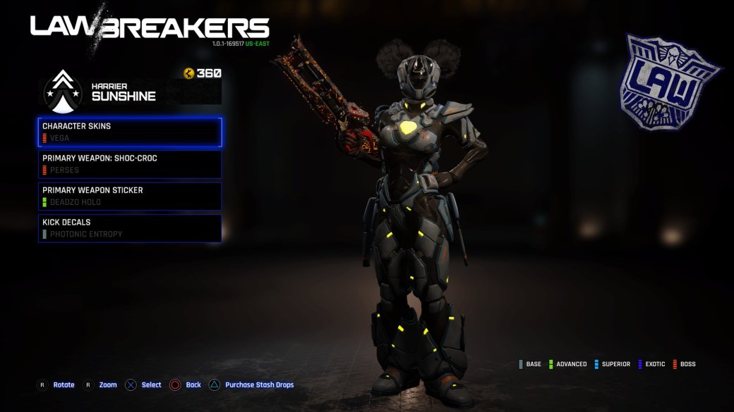 Рецензия на LawBreakers. Обзор игры - Изображение 10 Рецензия на LawBreakers. Обзор игры - Изображение 10