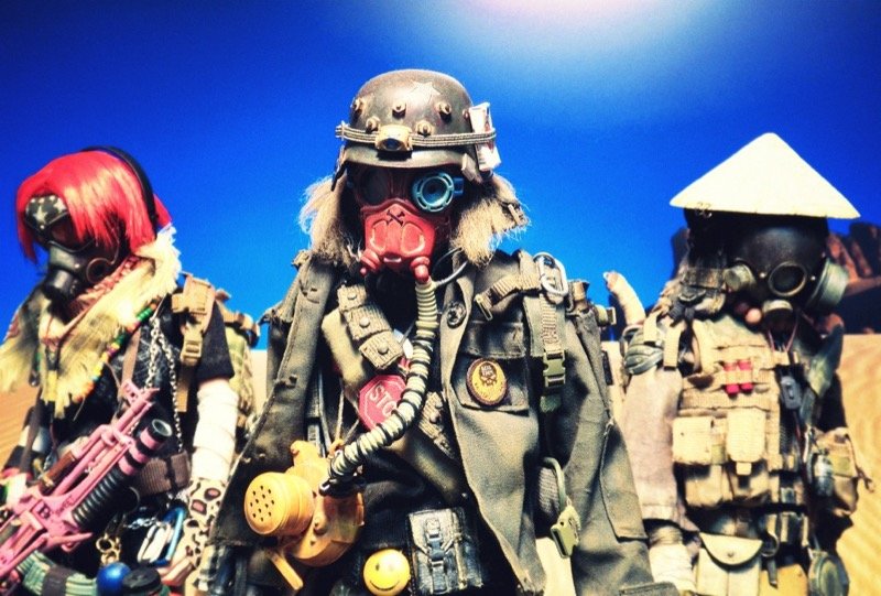 Японский художник устроил кабуки на пустошах Fallout - Изображение 1 Японский художник устроил кабуки на пустошах Fallout - Изображение 1