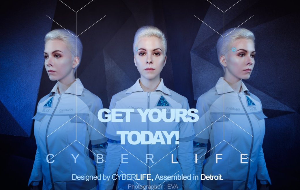 Косплей дня: андроид из игры Detroit: Become Human. - Изображение 2