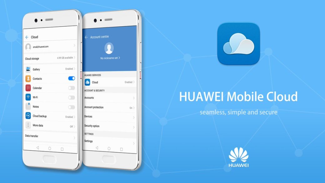 Папка cloud clone huawei