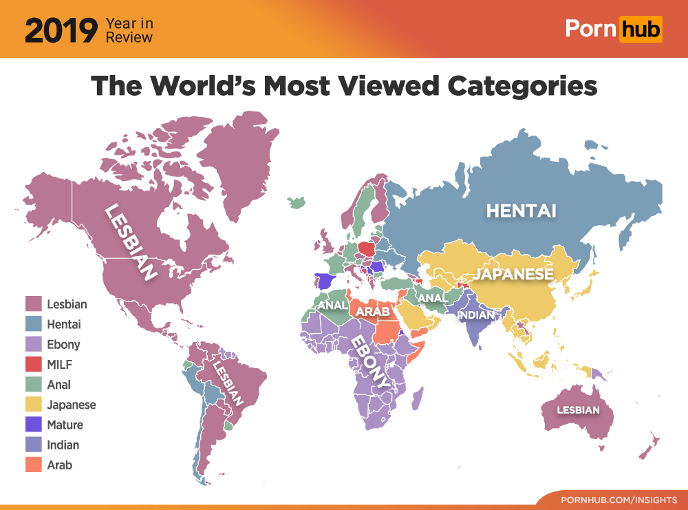 Pornhub подвел итоги 2019 года. В России очень любят хентай и Сашу Грей | SE7EN.ws - Изображение 0