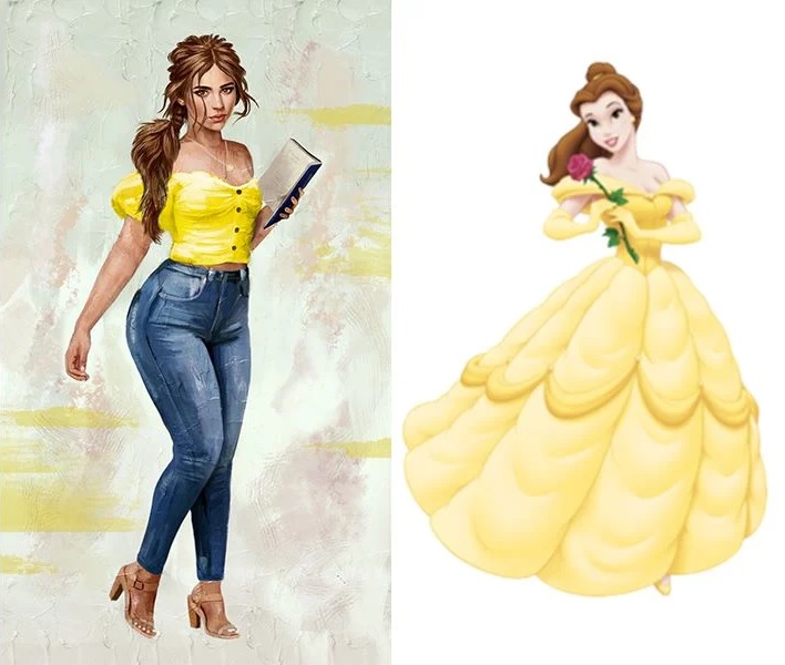 Как бы выглядели персонажи Disney с учетом современных стандартов красоты | Канобу - Изображение 6484