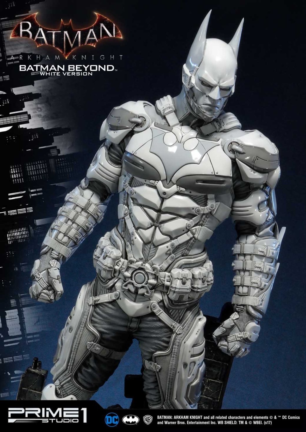 Потрясающая белая статуя Бэтмена будущего из Batman: Arkham Knight. - Изображение 34
