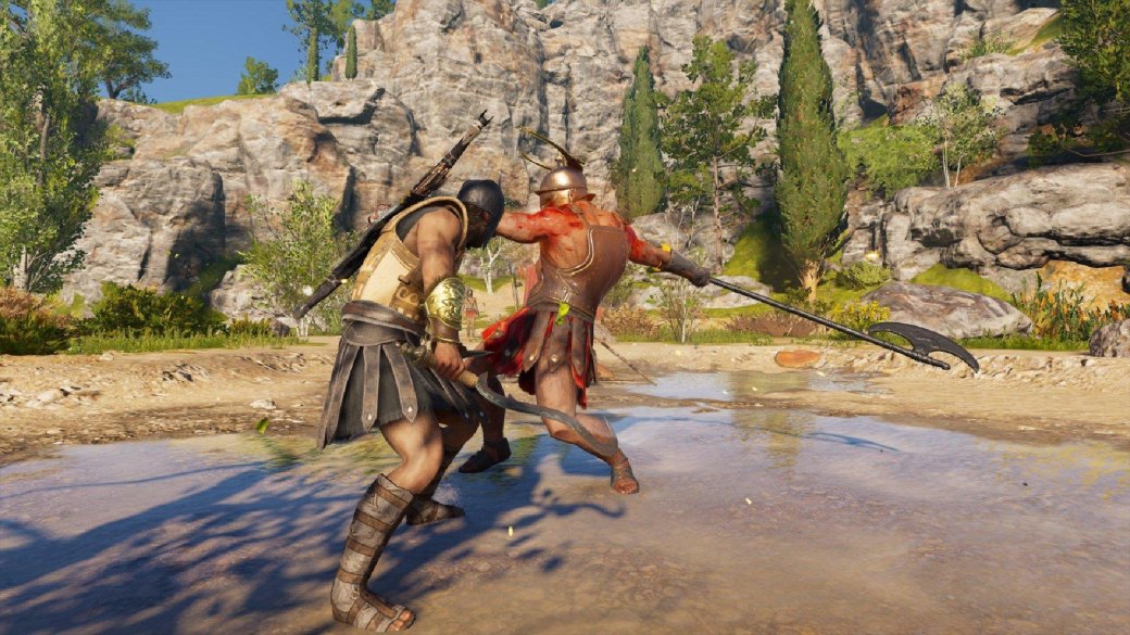 Гифка дня: трудности паркура в Assassinʼs Creed Odyssey